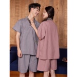 찜질방옷 숯가마찜질복 숯가마옷 황토 황토찜질복 사우나복 317여성 눈꽃면