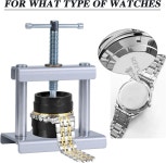 J6 H6 시계 프레스 도구 세트 커버를 닫을 때 뒷면 케이스 클로즈 배터리 교체 키트 오프너 분해 16 원형 다이얼이 키트에 적합