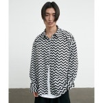 OURWAVE wave linen shirts OW049