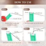 자동 바늘 실타래 새로운 재봉틀 바느질 플라스틱 실타래 장치 3 PCS 6 PCS