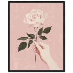 Art Remedy 장미 선물 캔버스 프린트 프레임 61 x 76