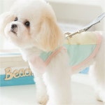 반려견 강아지 여름티셔츠 쿨링효과 하네스티셔츠 쿨파스텔