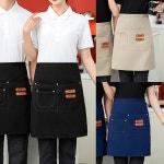 팀오어 로고허리앞치마 앞치마 방수앞치마 카페앞치마