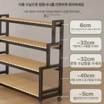 받침대 진열장 다육이 화분선반 식물 거치대 2단 3층 선반