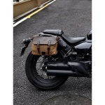 바이크 사이드 백 리어백 빈티지 새들 오토바이 가방 가죽 수납 탑박스 할리 딥카키 5401 팔걸이 450CLC