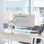 카멜인터내셔널 카멜마운트 싱글 초 고중량 암타입 모니터 거치대 받침대 모니터암 MPS1H