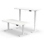 에이픽스 듀얼모터 3단 전동 모션데스크 MD303D 25T 스탠딩 높이조절 데스크 1400x750mm