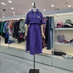 집업 카라 허리밴딩 원피스 MM08OP002