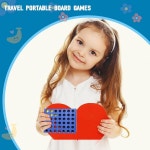 페돌리니 4 in a Row 게임 여행 보드 소형 미니 7x4 8 Small