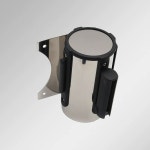 주차차단벨트 차단기 벽걸이형 바리게이트 통제 개폐