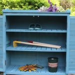 농막신발장 정원 보관함 수납함 촬영 야외 신발장 단일 항목