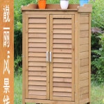 농막신발장 정원 보관함 수납함 촬영 야외 신발장 단일 항목