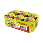 오뚜기 오뚜기 오뚜기 PC방 탑티어 컵누들 얼큰쌀국수 컵 간편식 컵라면 37 8G 6개 120개