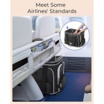 확장 가능한 반려동물 캐리어 노블 덕 소프트 사이드 캣 도그 캐리어 17x11 8X 11 6 4 3 소형 중형 휴대용 여행용 최대 25파운드 Medium... 