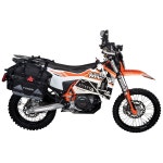 병 홀더가 달린 터스크 파일럿 패니어 Tan