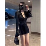 252번 재킷 나영희더블자켓 신여진정장 99회 826 6 아세테이트 수트 스커트