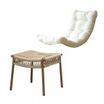 1인 라탄 흔들의자 그물 싱글 체어 의자 독서의자 안락