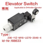 Sxhindler 엘리베이터 ID NR에 적용 로프 헤드 스위치1PCS 스위치 236-11Z-M16-U270-2046-4