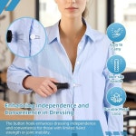 버튼 후크 지퍼 한 손 당김 보조 장치