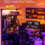 스탠딩 타공판 보드판 책장 판매대 거치대 폰케이스 무광