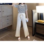 더블제이플러스 여성 반팔 티셔츠 팬츠 상하의 투피스세트 J0832