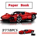 있음 cs Daytonae Sp3 자동차 빌딩 블록 Supercar 모델 벽돌 장난감 어린이를위한 성인 생일 선 3778P