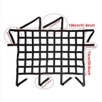 랭글러 JK JL 언리미티드 글래디에이터 JT 트럭 2도어 4도어 애완동물 안전 운전용 뒷좌석 격리 장벽 네트 백 펫독 시트 디바이더