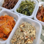 집밥먹자 반찬정기배송 가족식사 밑반찬세트 5종세트 원산지-상세페이지 내 별도 기재