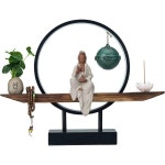 led 부처님 불상 미니 관세음보살 천수관음 조명 보리병 관음 백자 램프