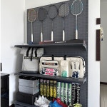 철물점 타공판 공구 진열대 정리대 고리 흰색 프레임