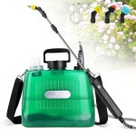 잔디밭 정원용 배터리 구동 분무기 분무기 펌프 실외 작동 1 35 Gallon