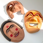 율아트 직접만드는 종이탈 하회탈 동물가면 가면만들기 부네탈