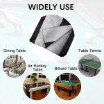 수영장 테이블 커버 방수 방진 실외 실내 폴리에스터 타페타 천 커버 빌리어드 스크래치 방지 7피트 6 5ft