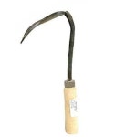 전통 낙엽 호미 다용도 정원 도구 소형 야외 작업용