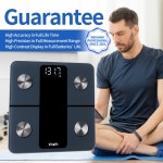 비타핏 스마트 욕실 체중계 2001년부터 체중계 전문 공장 앱 싱크 13 체성분 분석기 BMI 체지방 근육 400파운드 LED