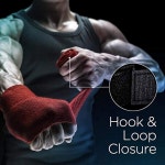 프로 임팩트 180 멕시코 스타일 복싱 핸드 랩 - MMA 무에타이 킥복싱 헤비백 전투 훈련을 위한 신축성 손목 너클 지지 남녀 1