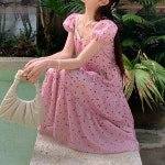 허그허그 델디스 프렌치 플로럴 원피스