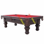 당구대 가죽 포켓 다이아몬드 패턴 방패 진짜 가죽으로 만든 당구 포켓 6개 세트 호두