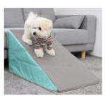 레드퍼피 반려견 계단 펫스텝 삼각 마블 특대형 민트