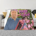 밥 베이브 동굴 가든 파티 담요 크리스마스 선물 침대 커버 플란넬 소파 1 40x30in