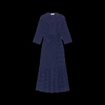 GANNI 체커드 시어서커 드레스 F8597