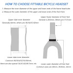 알레오드 자전거 포크 헤드셋 베어링 CNC 고정밀 가공 알루미늄 합금 액세서리