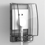 무타공 접착식 콘센트 커버 화장실 욕실 가리개 덮개