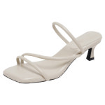 착한구두 착한구두 여성용 루이 스트랩 뮬 샌들 h8052 245 MLLTS2