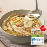 면사랑 면사랑 면사랑 면사랑 바지락칼국수 332g 5개