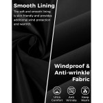 여성용 플러스 사이즈 트렌치코트 더블 가슴 방수 라펠 오버코트 스타일리시한 완두콩 코트 탈부착 후드 1X