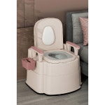 이동식 변기 캠핑 차박 좌변기 자동차 야외 양변기 변기시트 여행 휴대용 소변기 간이 1 업그레이드 오버사이즈 풀랩 미끄럼방