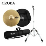 크로바 크로바 사비안 SBR 1번 심벌 풀세트 가방 스탠드 장구 난타 드럼 고고장구용