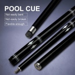블랙 스누커 큐 게임용 프로 당구 내구성 정밀성 1