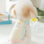 쿨링 반팔 티셔츠 반려동물 여름 케어 의류 쿨파스텔 S